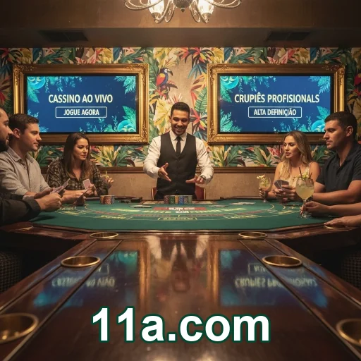 Tela do app 11a.com com acesso imediato no celular