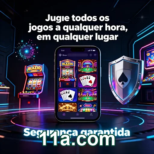Tela do 11a.com em celular, site oficial seguro