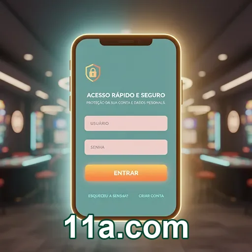 Celular com login seguro na plataforma oficial 11a.com