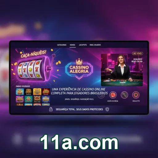 Plataforma 11a.com com suporte rápido no mobile