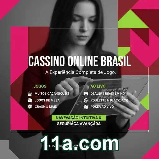 Promoções atuais no app 11a.com no celular